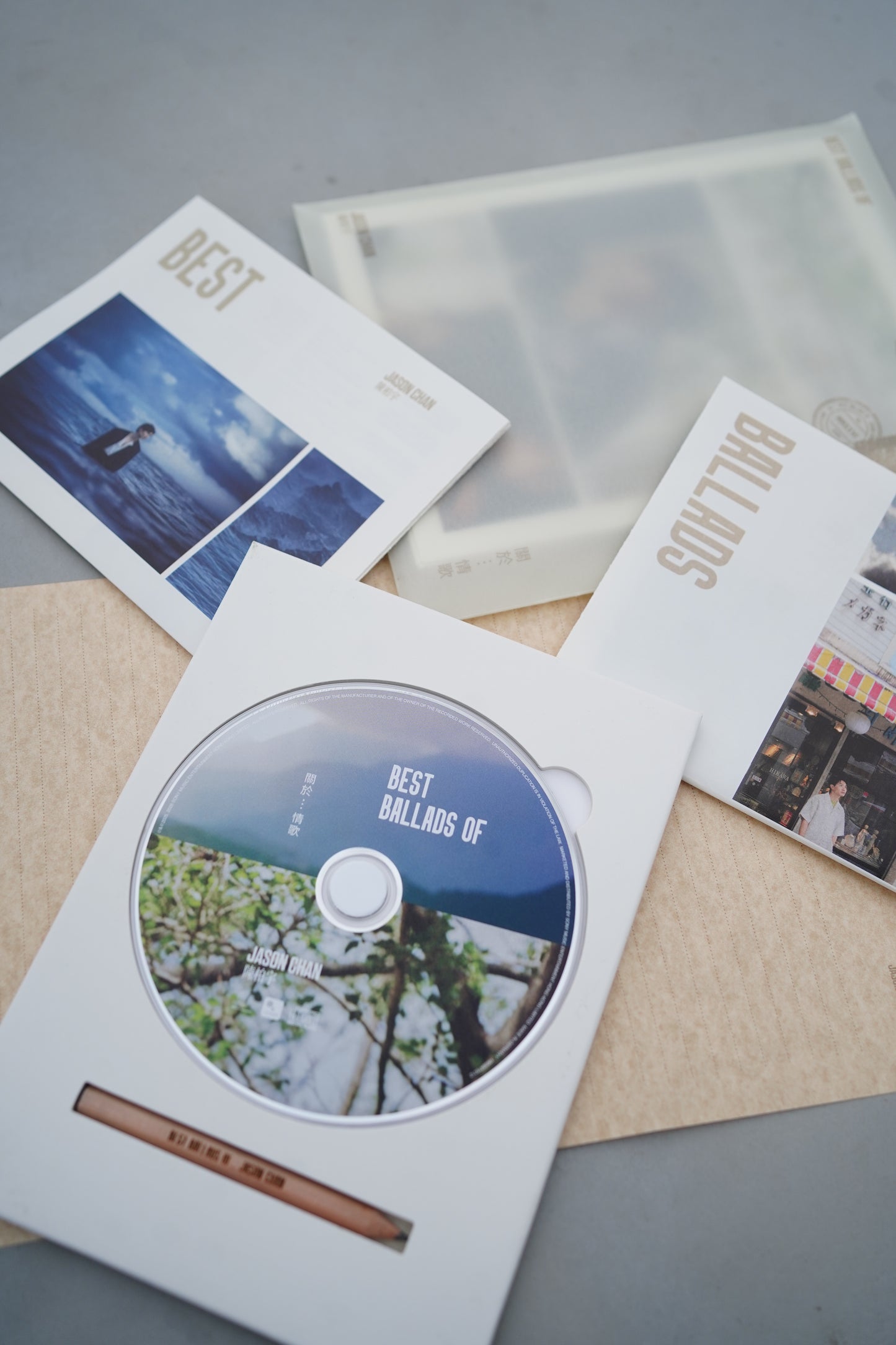 Jason Chan 陳柏宇 -《BEST BALLADS OF 關於...情歌》專輯